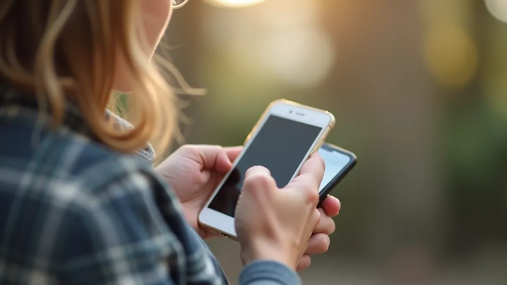 Varování na obrazovce chytrého telefonu upozorňující na podezřelou zprávu